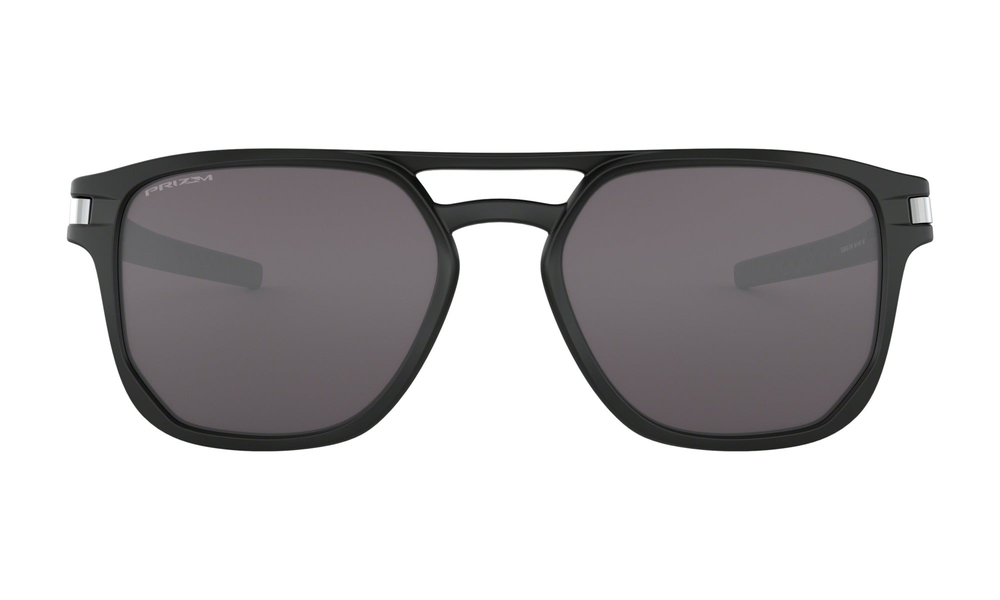 Oakley Latch Beta Sunglasses Matte Black Prizm Grey Square