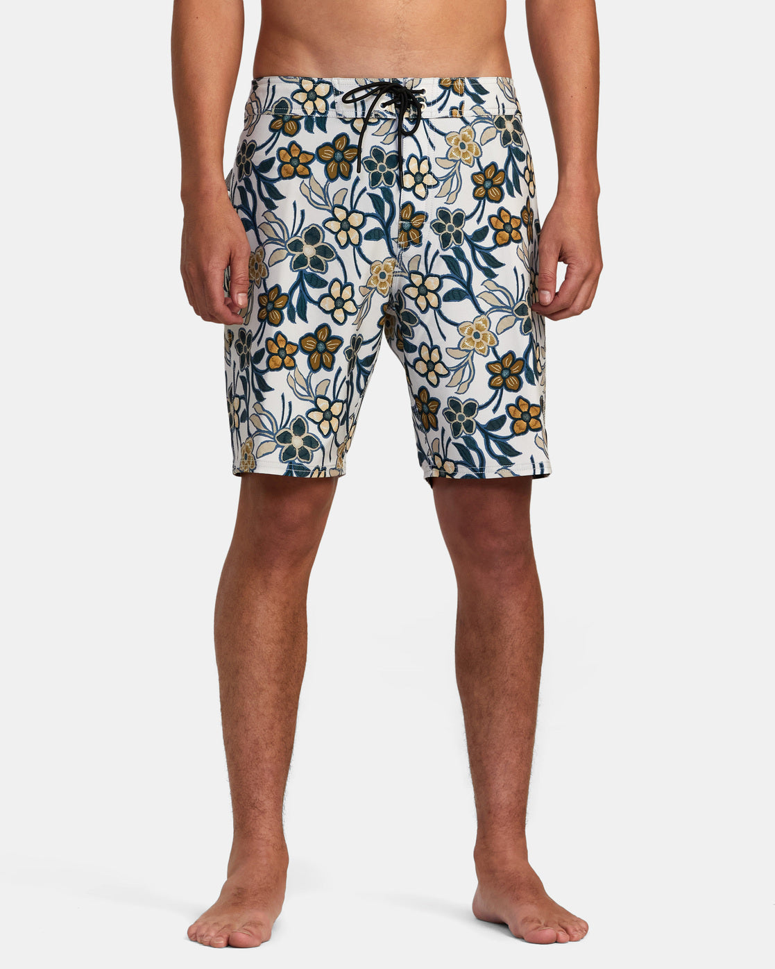 RVCA VA Print Trunk SLB-Silver Beach 34