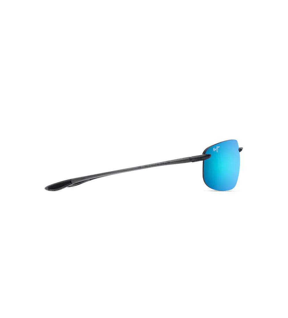 Maui Jim Hookipa XL Poalrized Sunglasses TransGrey BlueHawaii