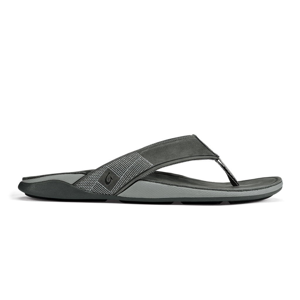 Olukai Tuahine Mens Sandal 4Q4Q-Stone-Stone 9