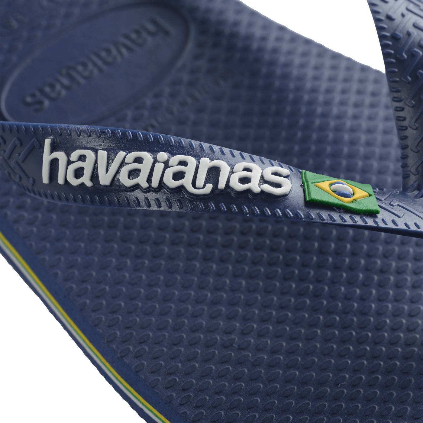 Havaianas Brazil Logo Boys Sandal 0555-Navy Blue 10 C
