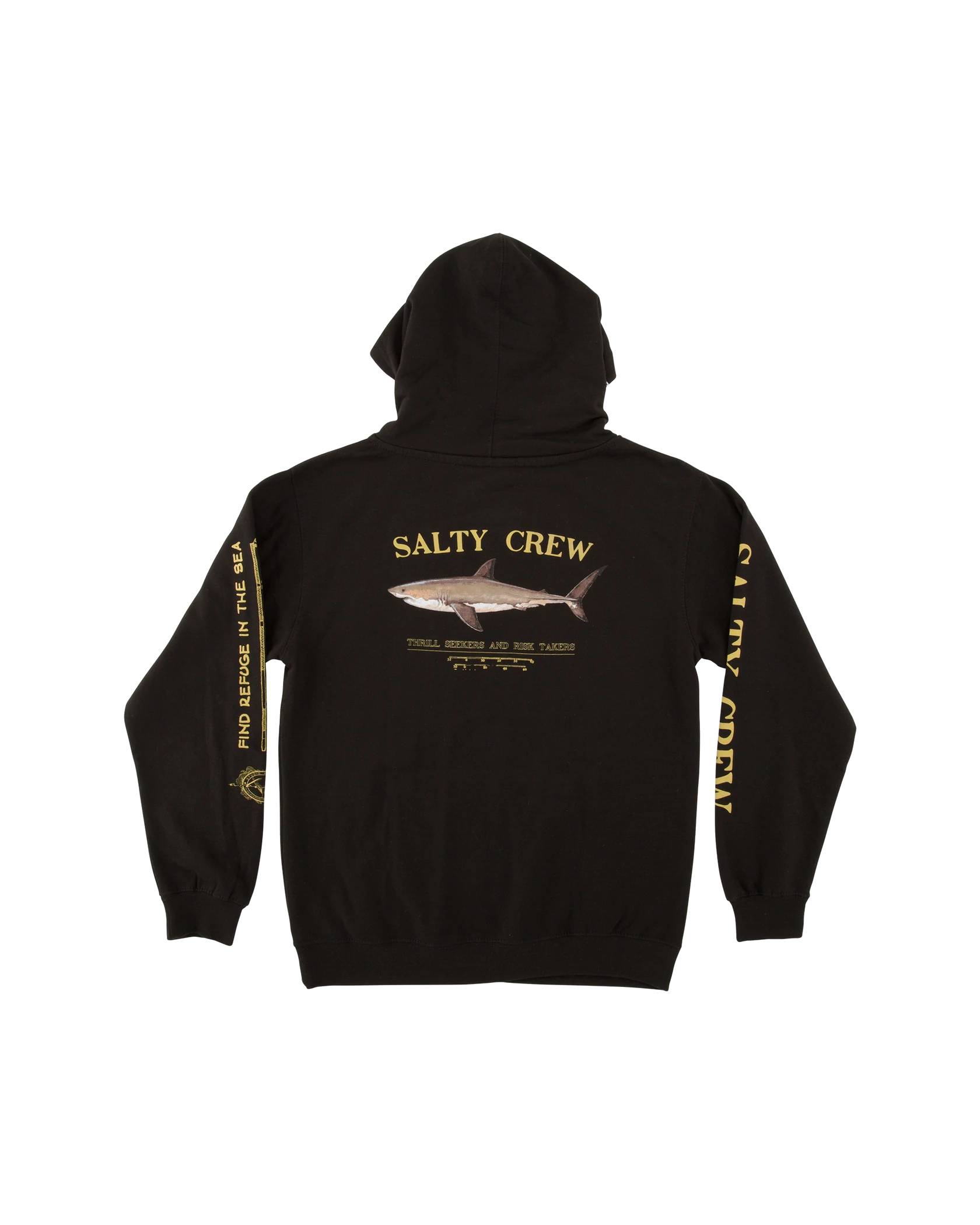 Salty Crew Bruce Hooded Fleece Black XXXL