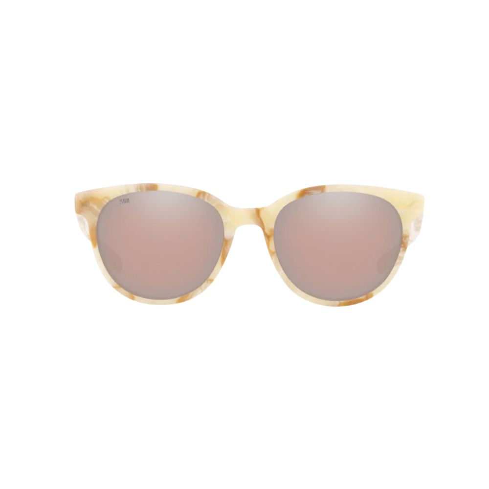 Costa Del Mar Isla Sunglasses ShinySeashell GreenMirror 580G