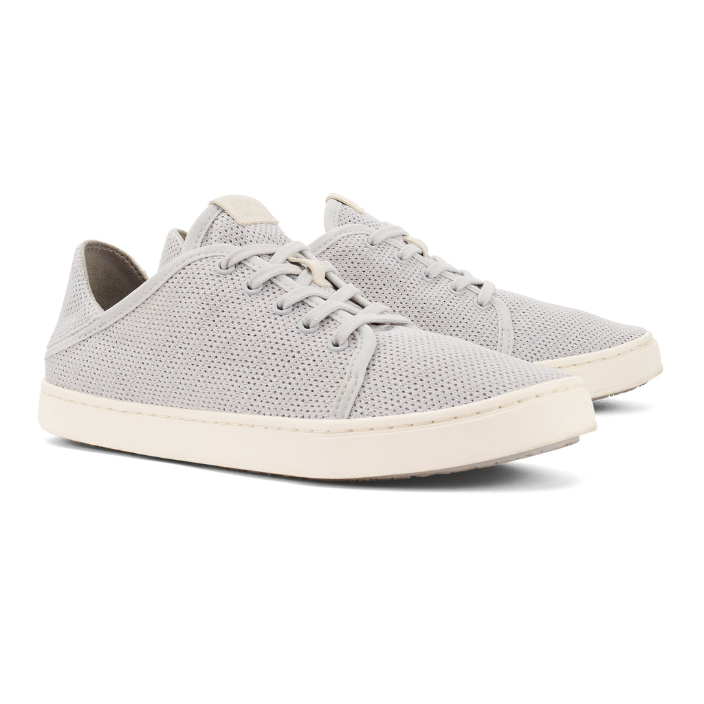 Olukai Pehuea Li Womens Shoe DWDW-Mist Grey-Mist Grey 9.5