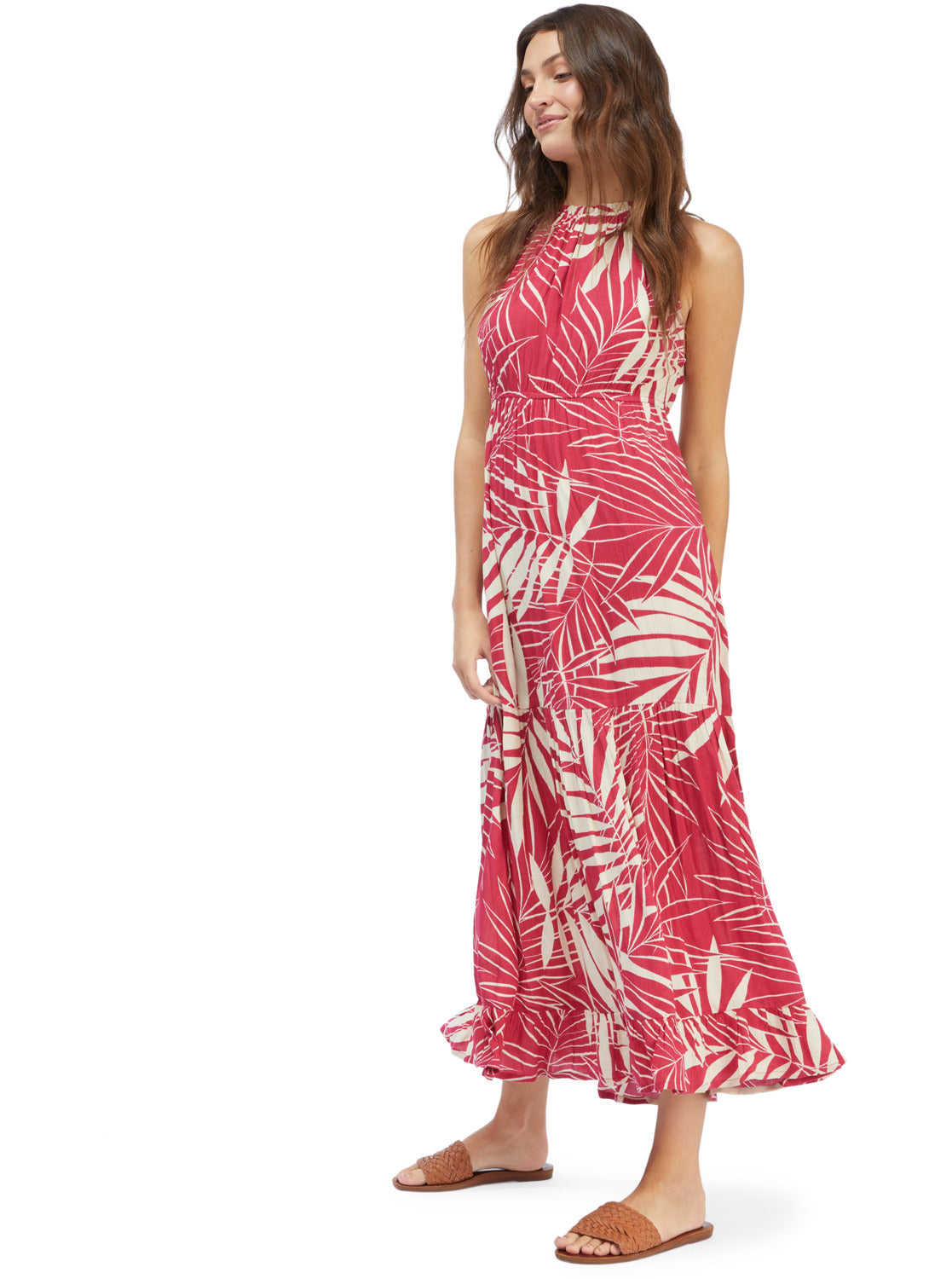 Roxy Step To Joy Maxi Dress MQG6 S