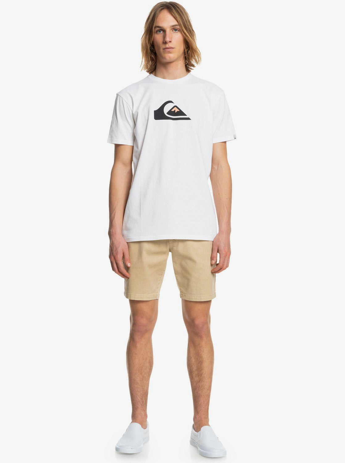Quiksilver Washed Twill Natural Dye 19" Chino Short CKK0 31