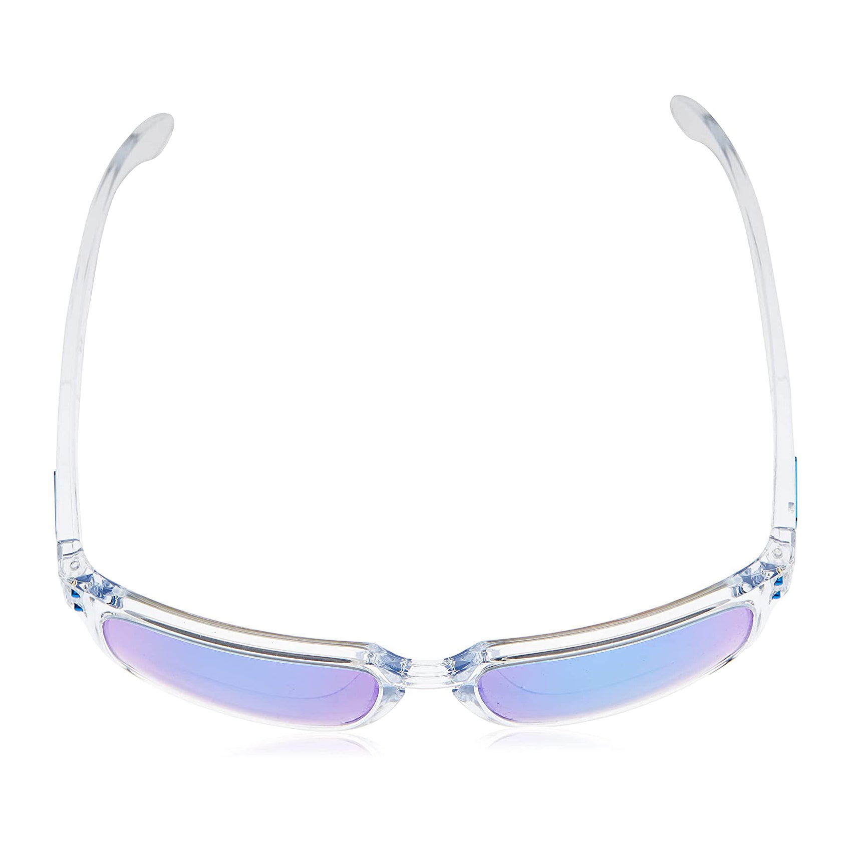 Oakley Holbrook XL Polarized Sunglasses PolishedClear PrizmSapphireIridium Square