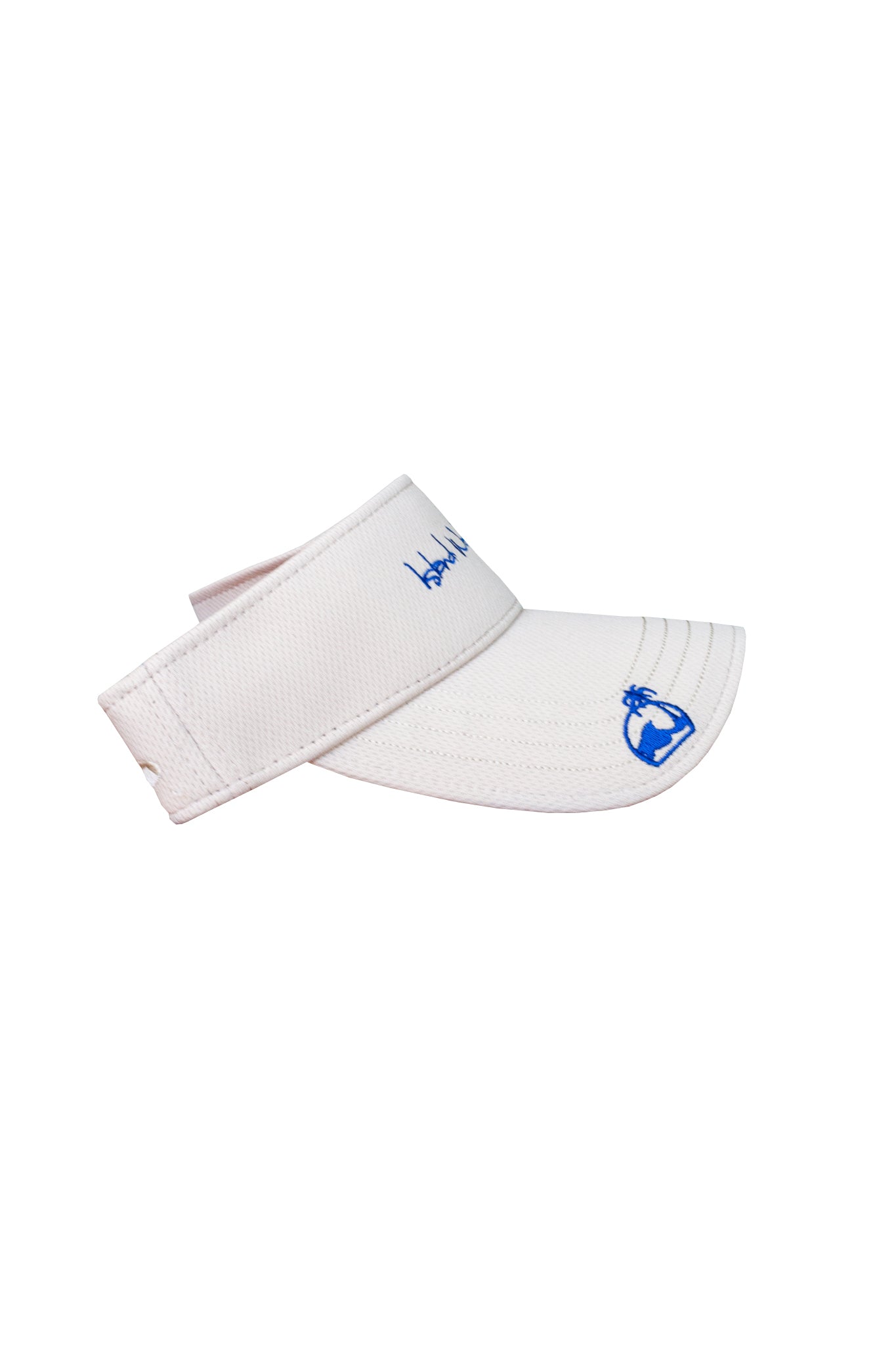Island Water Sports Classic Script Visor Stone OS