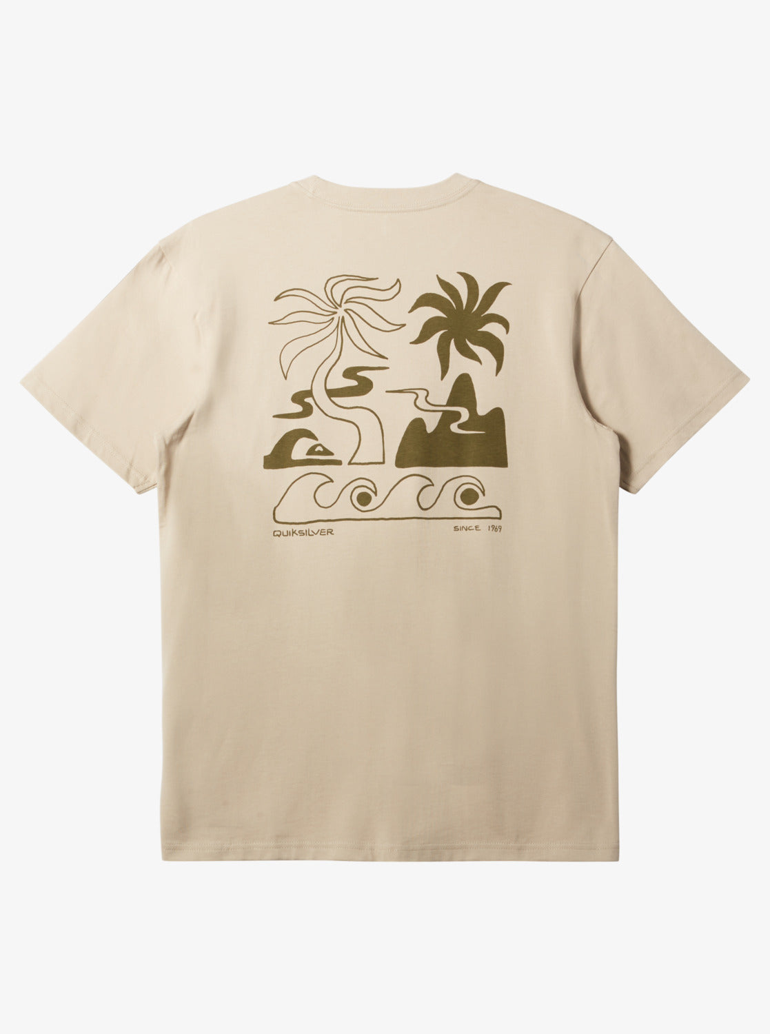 Quiksilver Tropical Breeze SS Tee THZ0 L