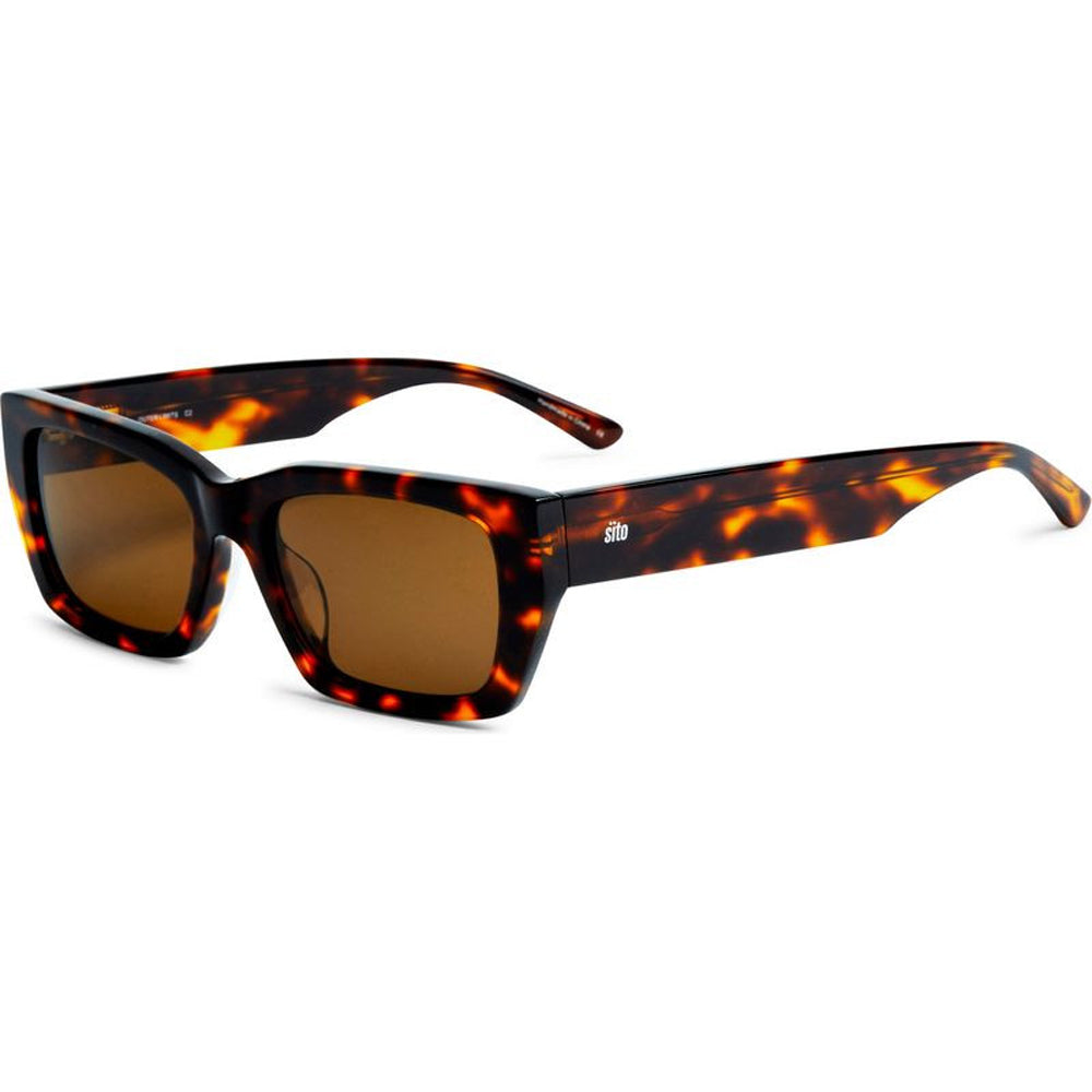 Sito Outer Limits Polarized Sunglasses HoneyTort Brown