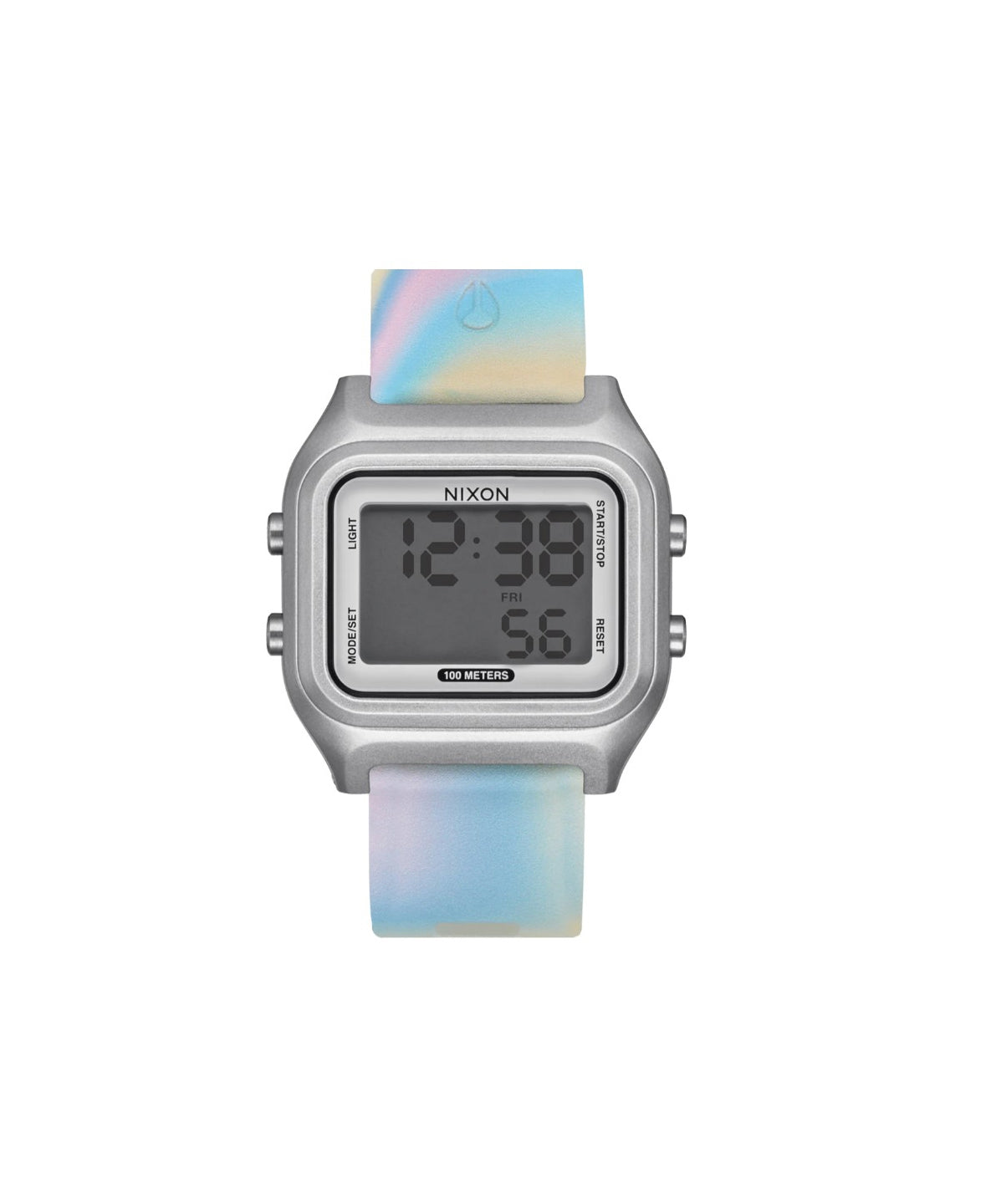Nixon The Ripper Watch 5229-Silver-Pastel Swirl