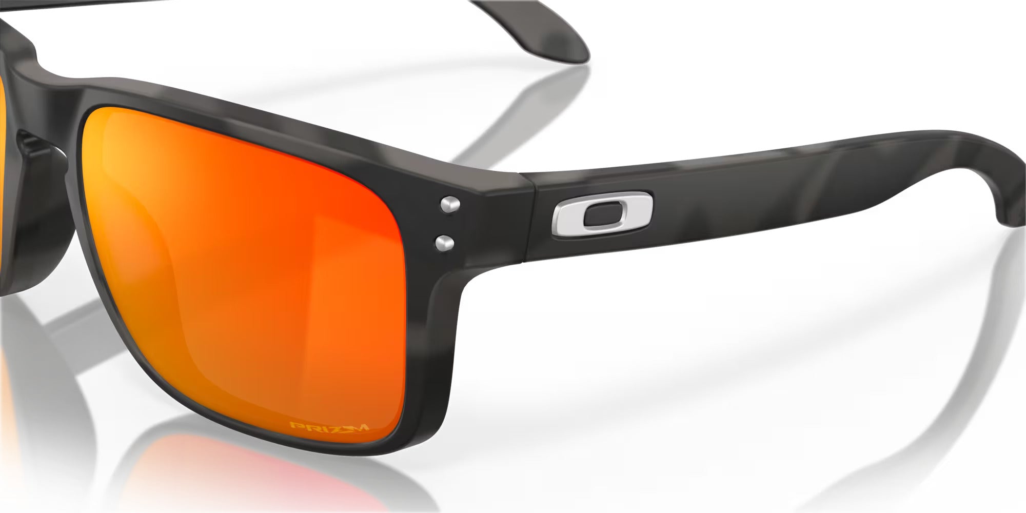 Oakley Holbrook Sunglasses BlackCamo PrizmRuby Square