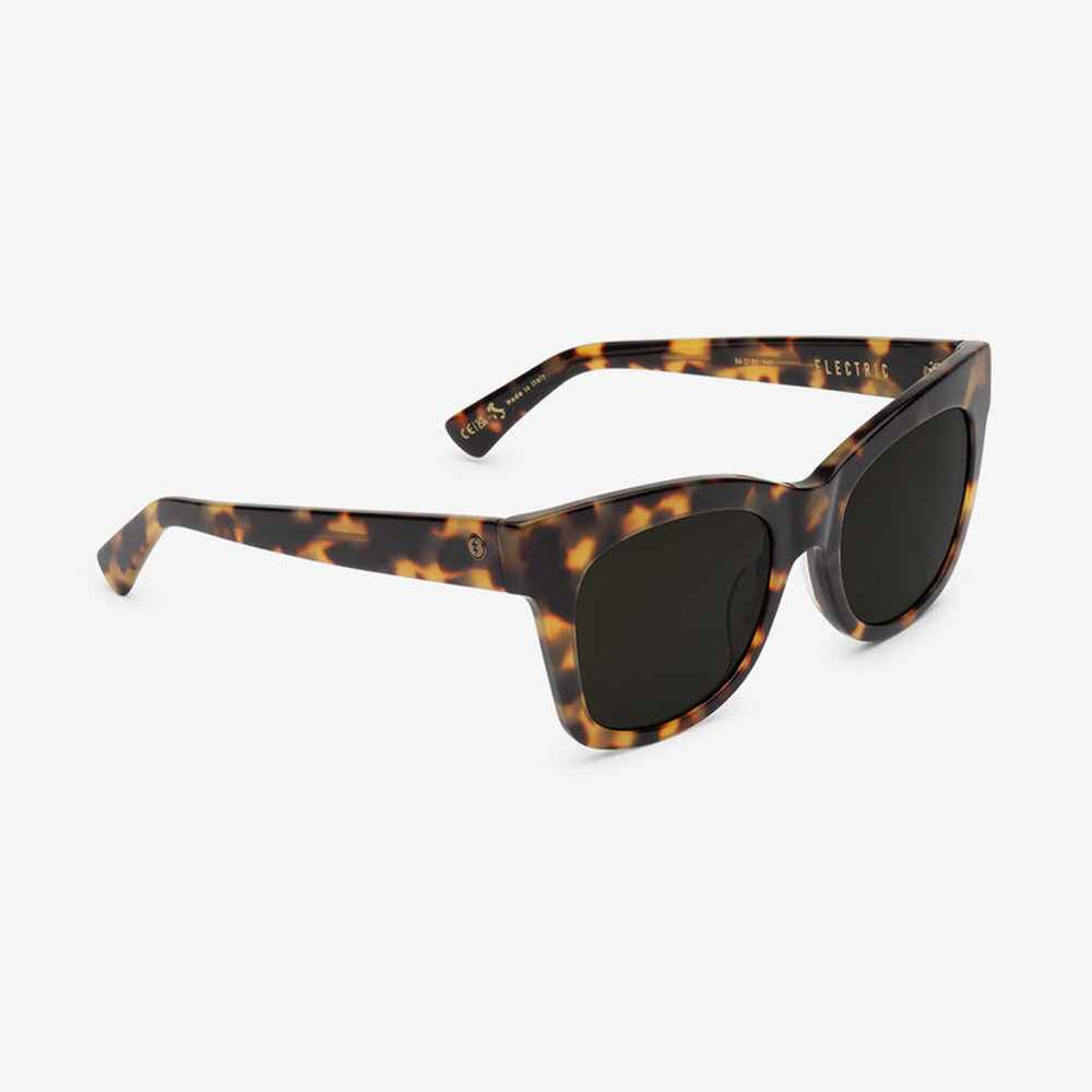 Electric Capri Polarized Sunglasses Gloss Spotted Tort/Grey