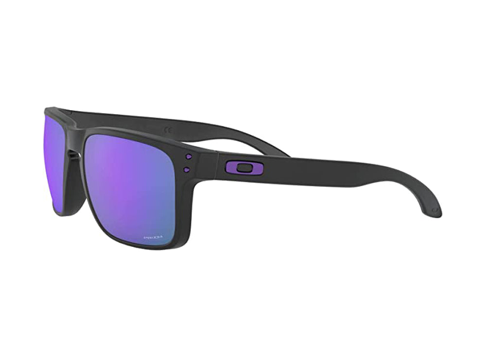 Oakley Holbrook Sunglasses MatteBlack VioletIridum Square
