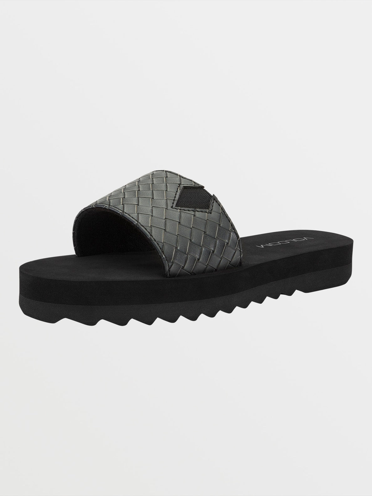 Volcom Not So Simple Slide Womens Sandal BLK-Black 5