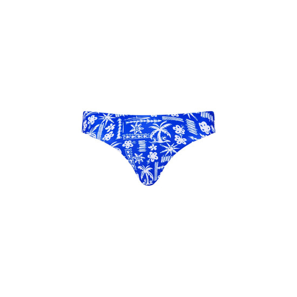 Kulani Kinis Full Coverage Bikini Bottom Caribbean Blues L