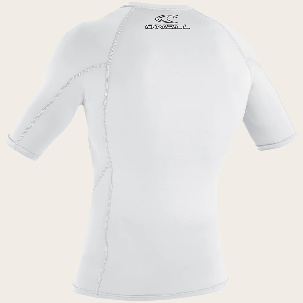 O'Neill Youth Basic Skins S/S Performance fit UPF 50 025-White 16