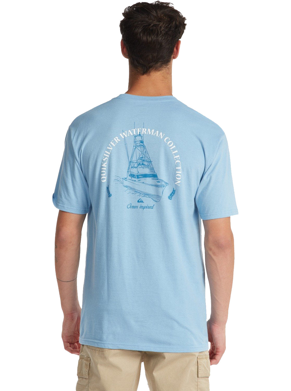 Quiksilver Waterman Passing Ships SS Tee BHC0 S