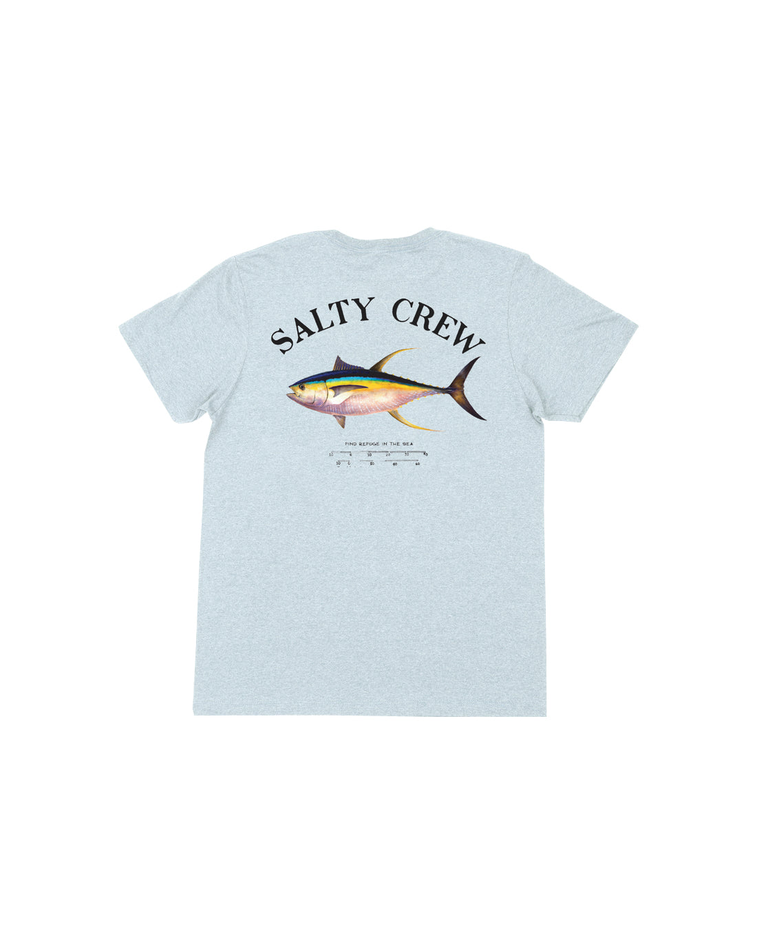 Salty Crew Ahi Mount SS Tee Light-Blue XL