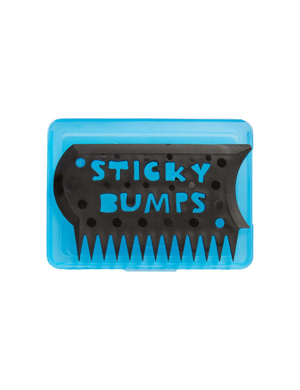 Sticky Bumps Wax Box and Comb Blue