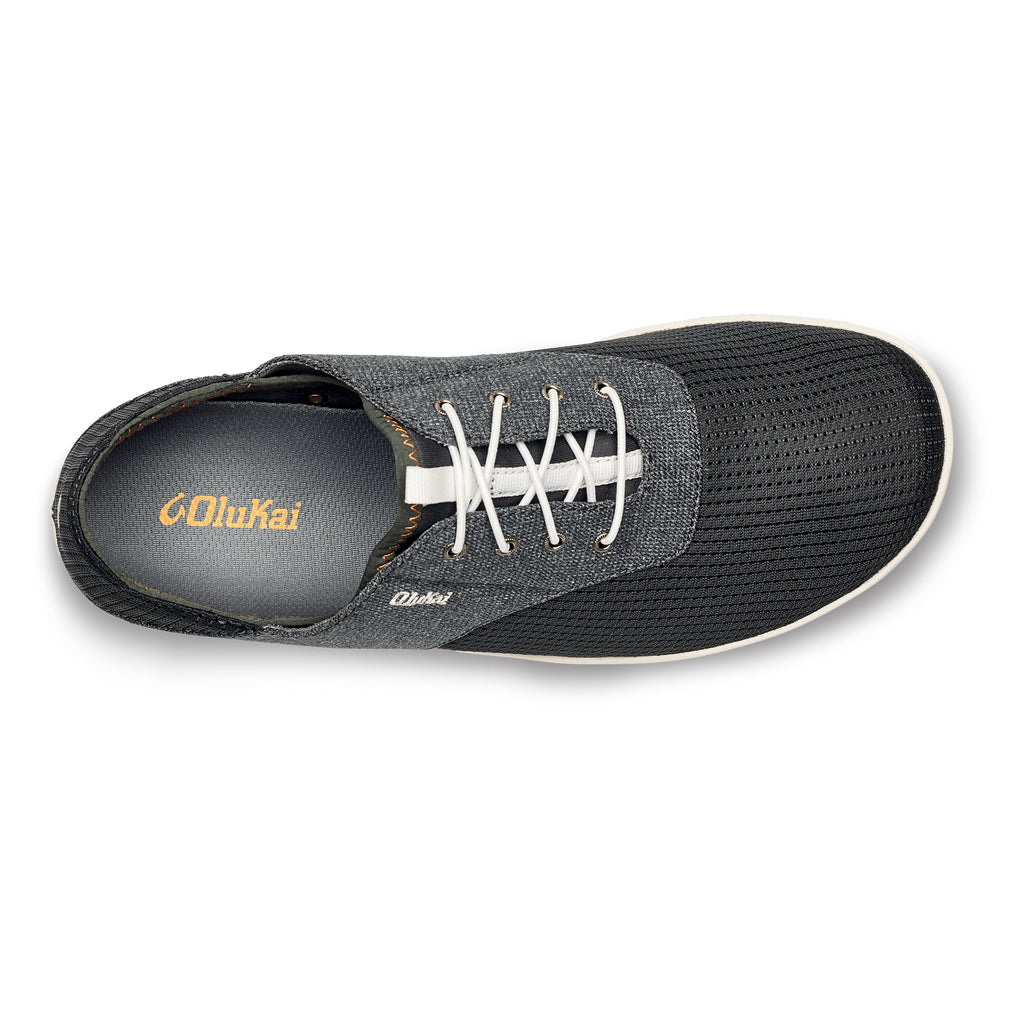 Olukai Nohea Moku Mens Shoe 6C6C-Dark Shadow-Dark Shadow 7