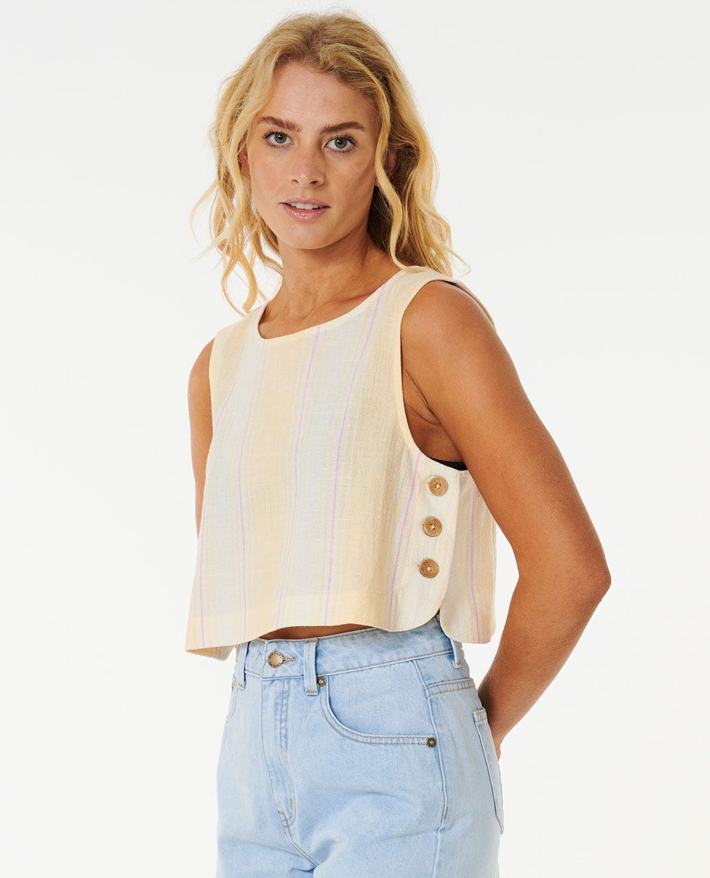 Rip Curl Classic Surf Stripe Tank WYL XS