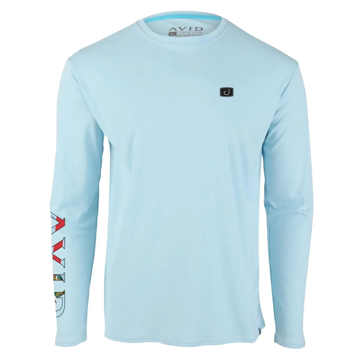Avid Florida Native AVIDry 50+ UPF Ice-Blue XL