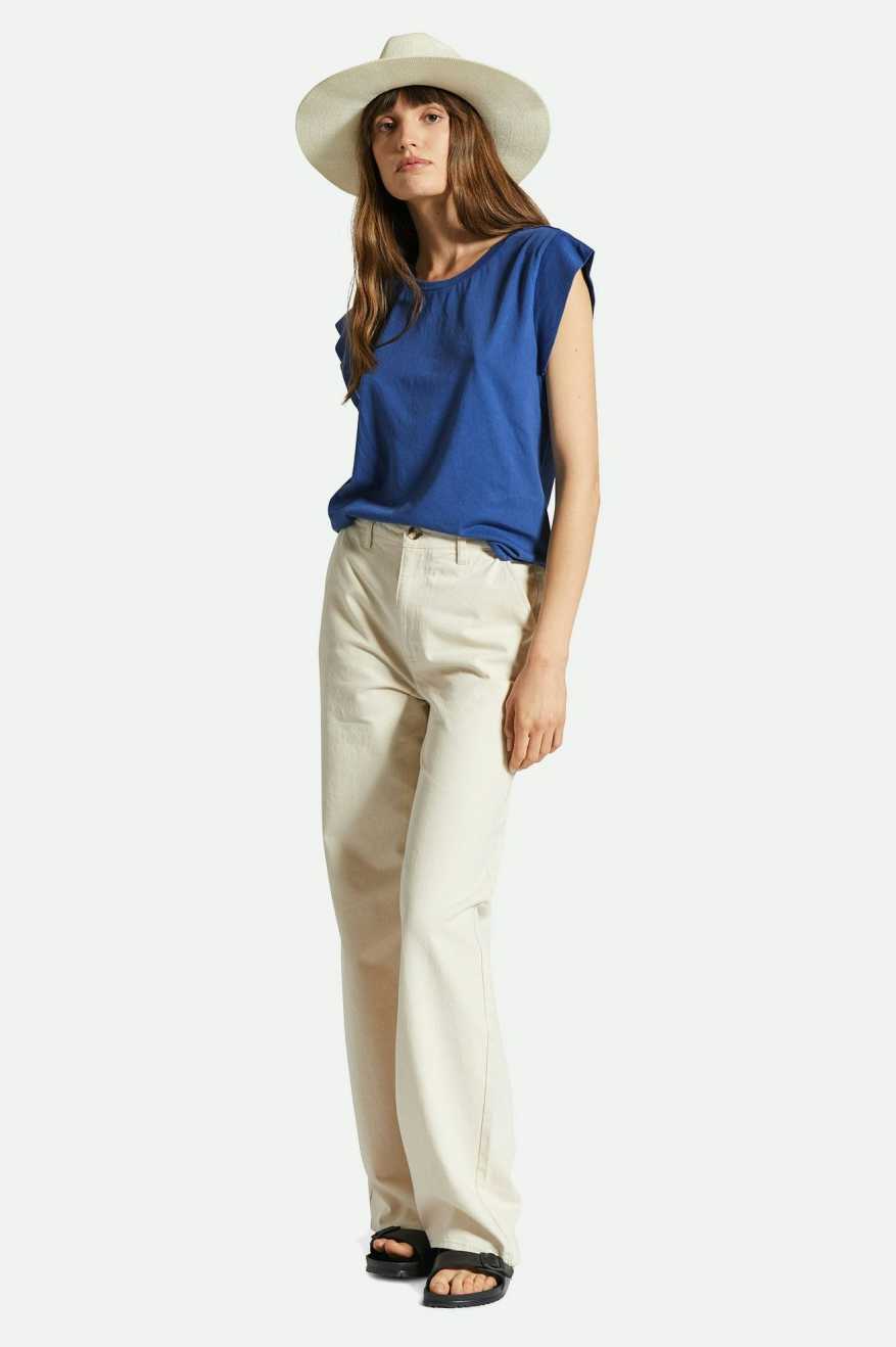 Brixton Organic Cap Sleeve SS Tee SRFTW L