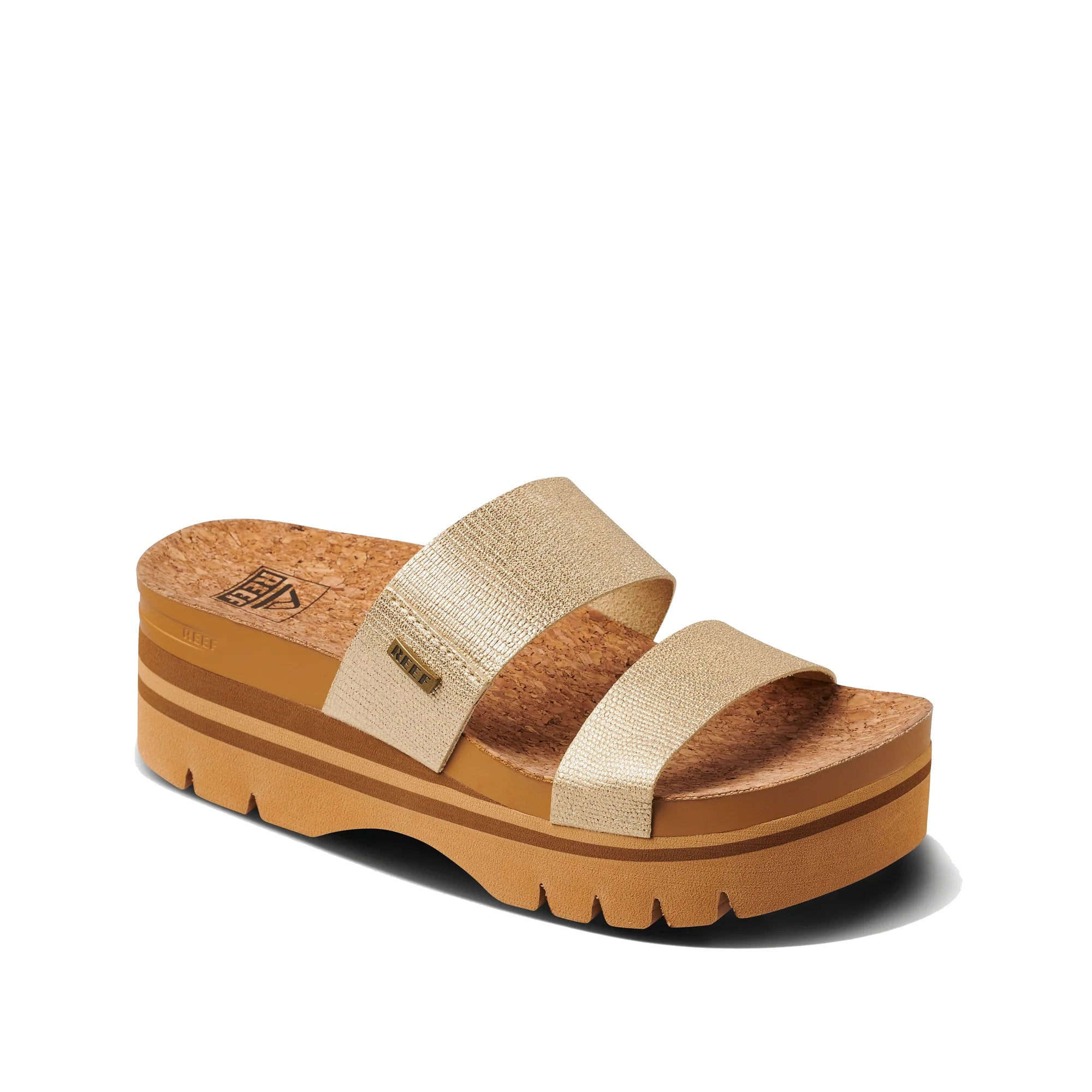 Reef Cushion Vista Higher Womens Sandal Champagne 11