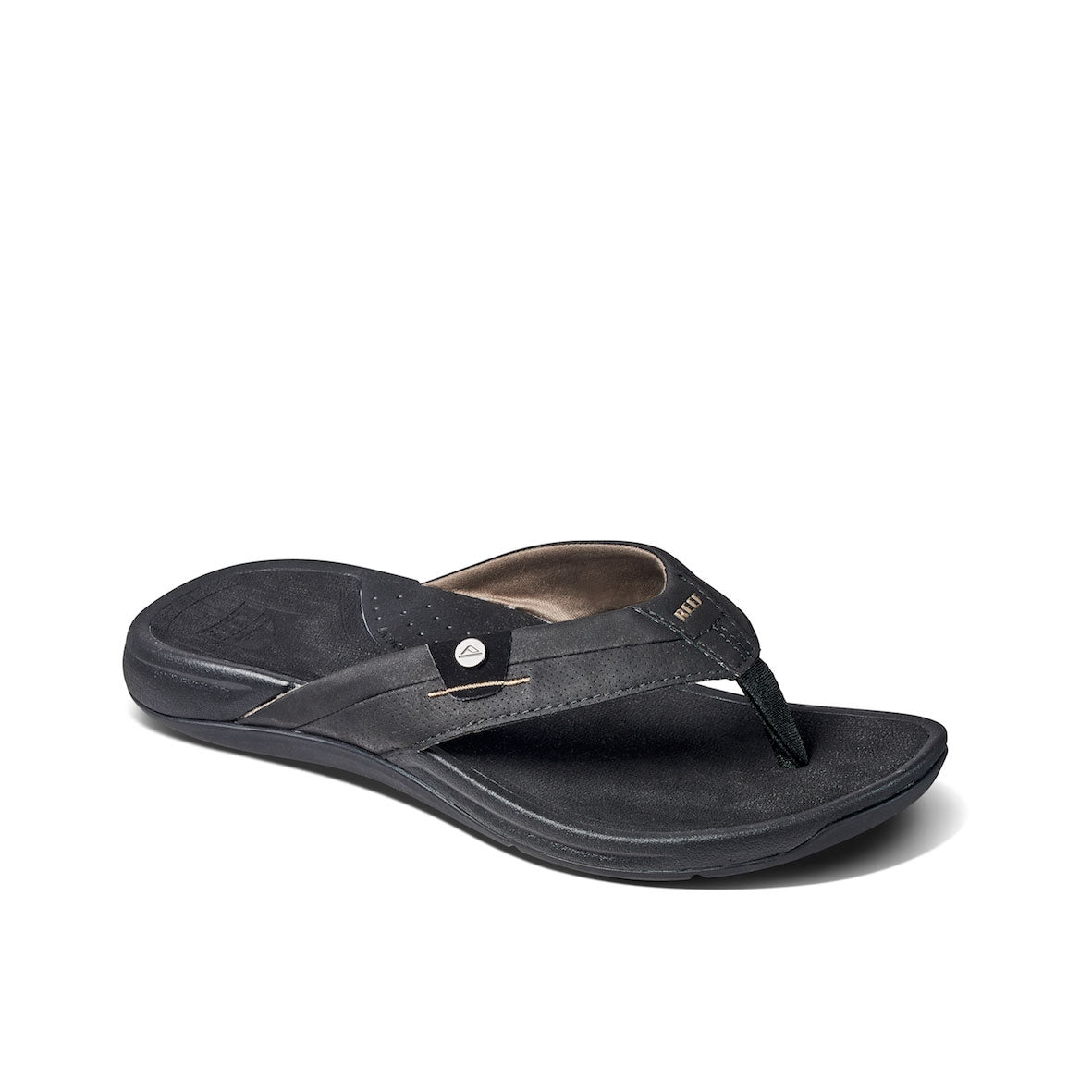 Reef Pacific Mens Sandal Black-Brown 9