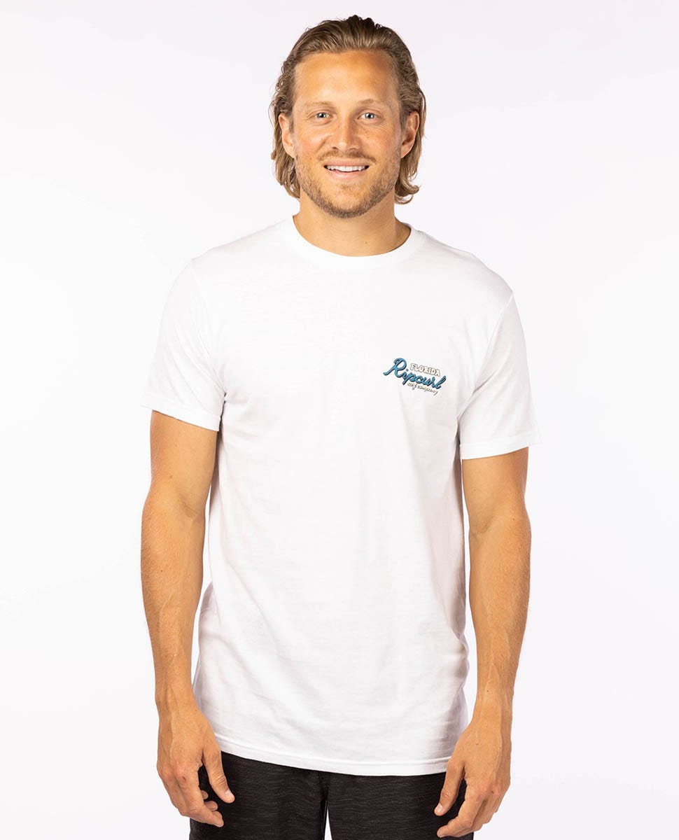 Rip Curl Florida Daze Tee 1000-White XL