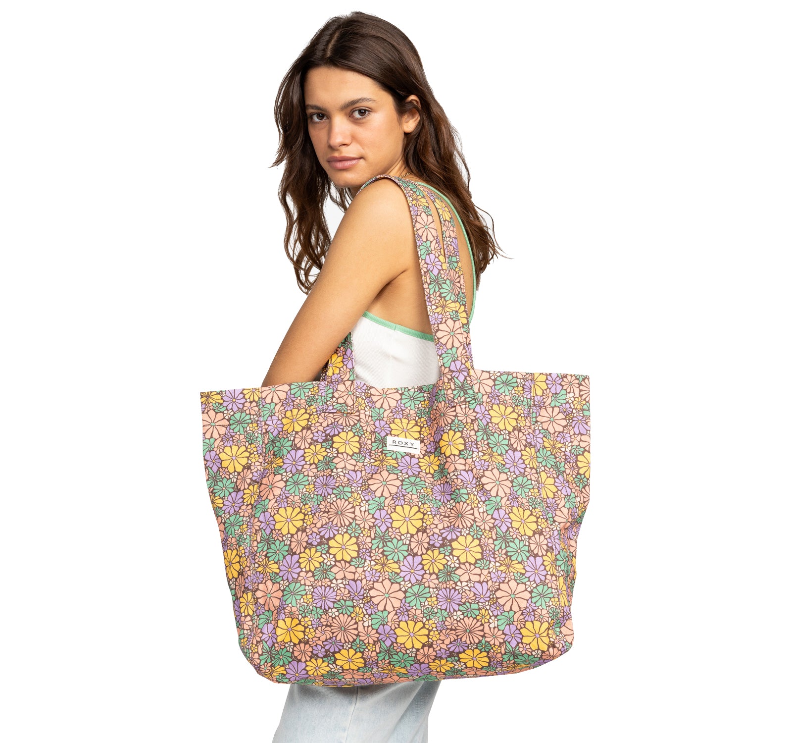 Roxy Anti Bad Vibes Tote Bag CQR7 OS