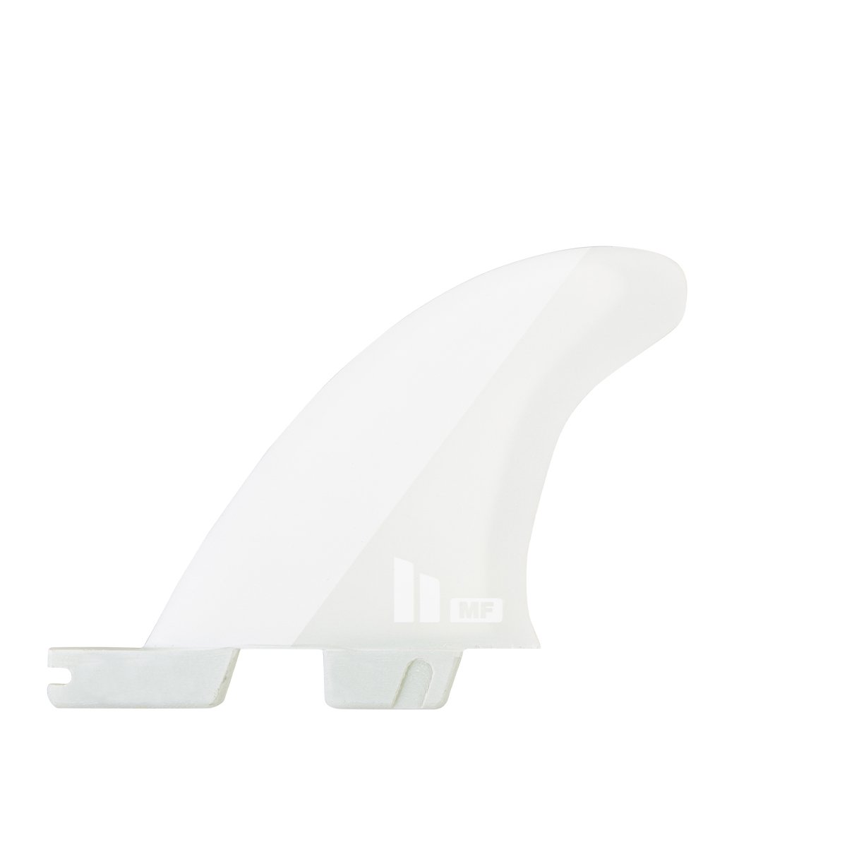 FCS 2 MF PC Twin+1 Fin Set White XLarge
