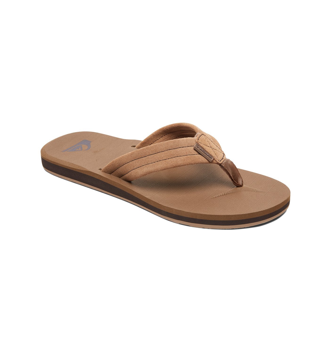 Quiksilver Carver Suede Youth Sandal TKD0-Tan 5 Y