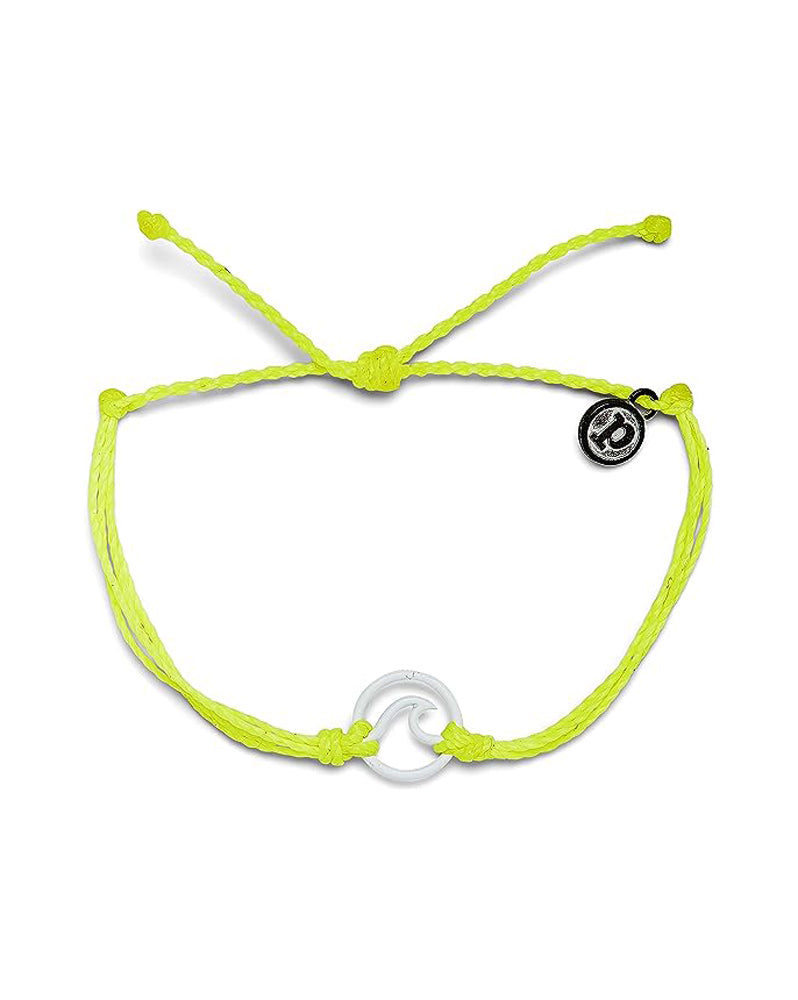 Pura Vida Enamel Wave White Bracelet NYEL OS