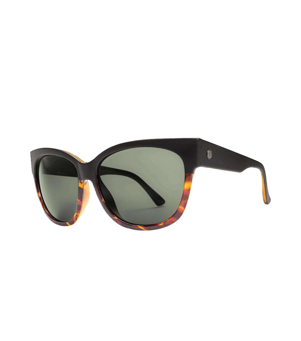 Electric Danger Cat Polarized Sunglasses Darkside Tort Ohm Grey Oversized