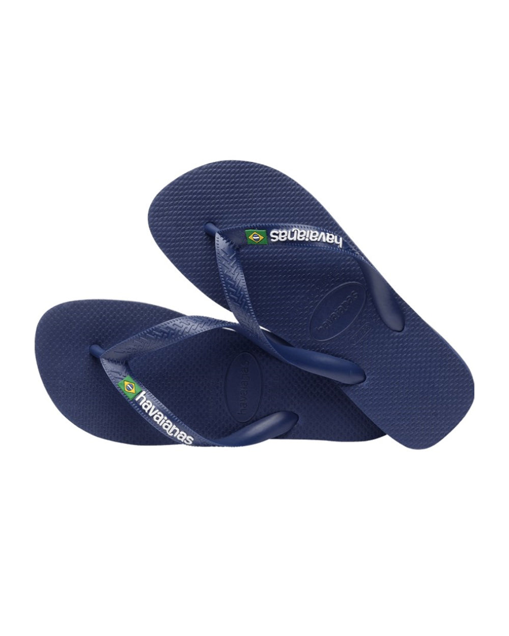 Havaianas Brazil Logo Mens Sandal 0555-Navy Blue 8