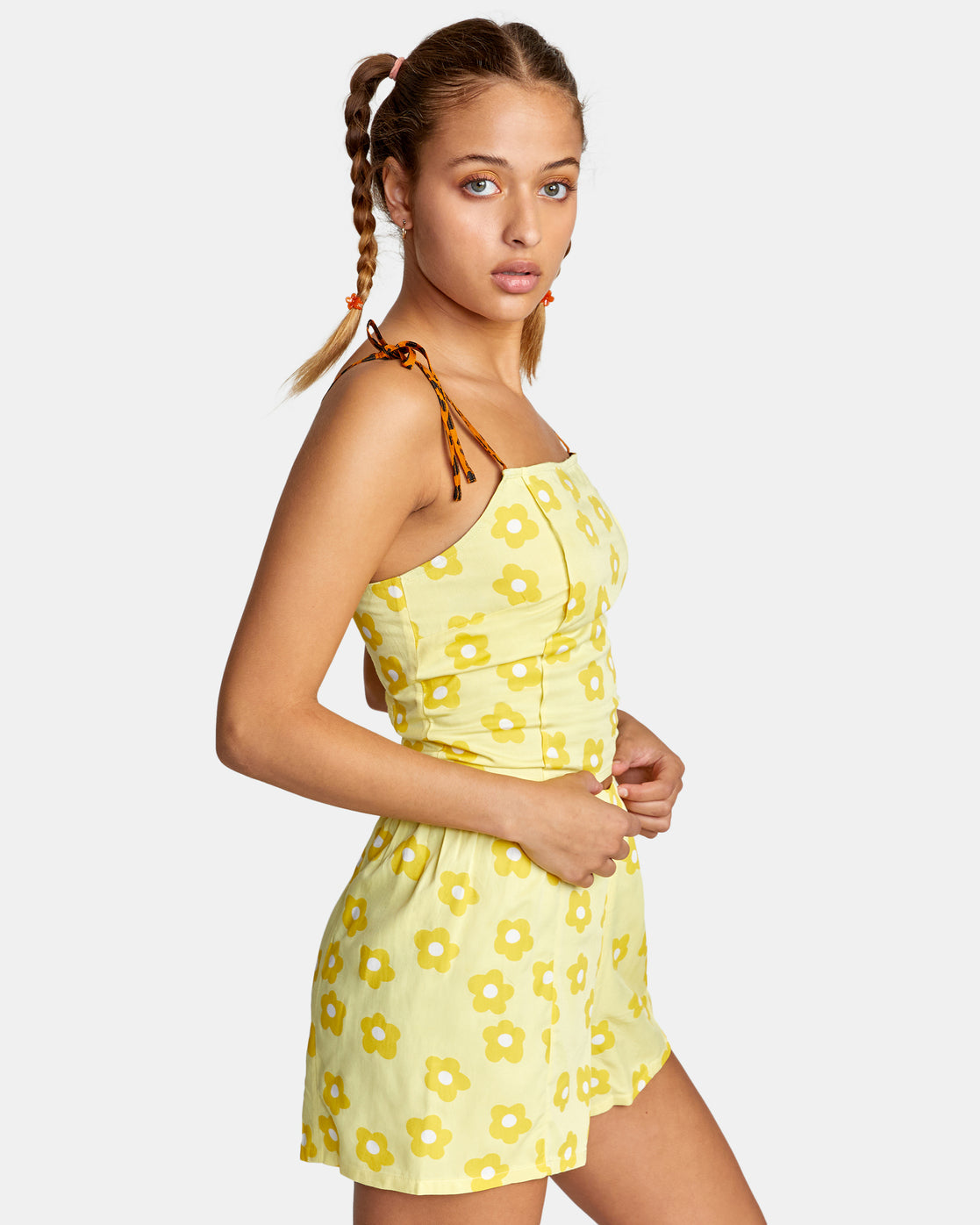 RVCA Nicky Top PIN-Pineapple M/10