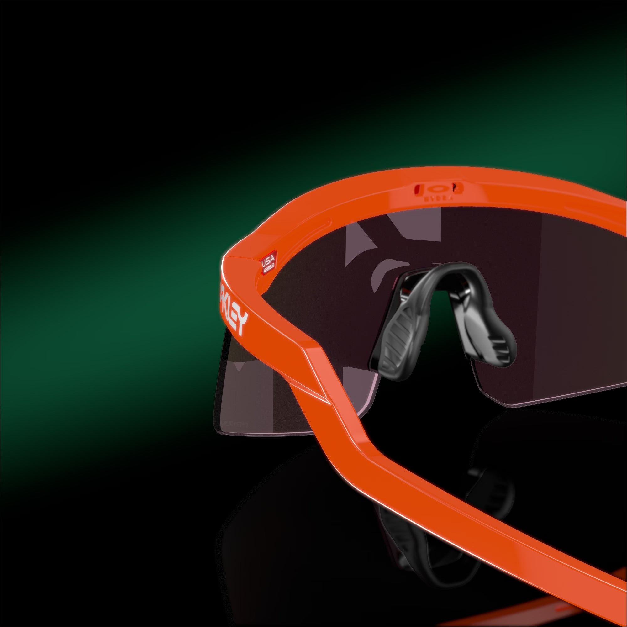 Oakley Hydra Sunglasses NeonOrange Prizm Sapphire