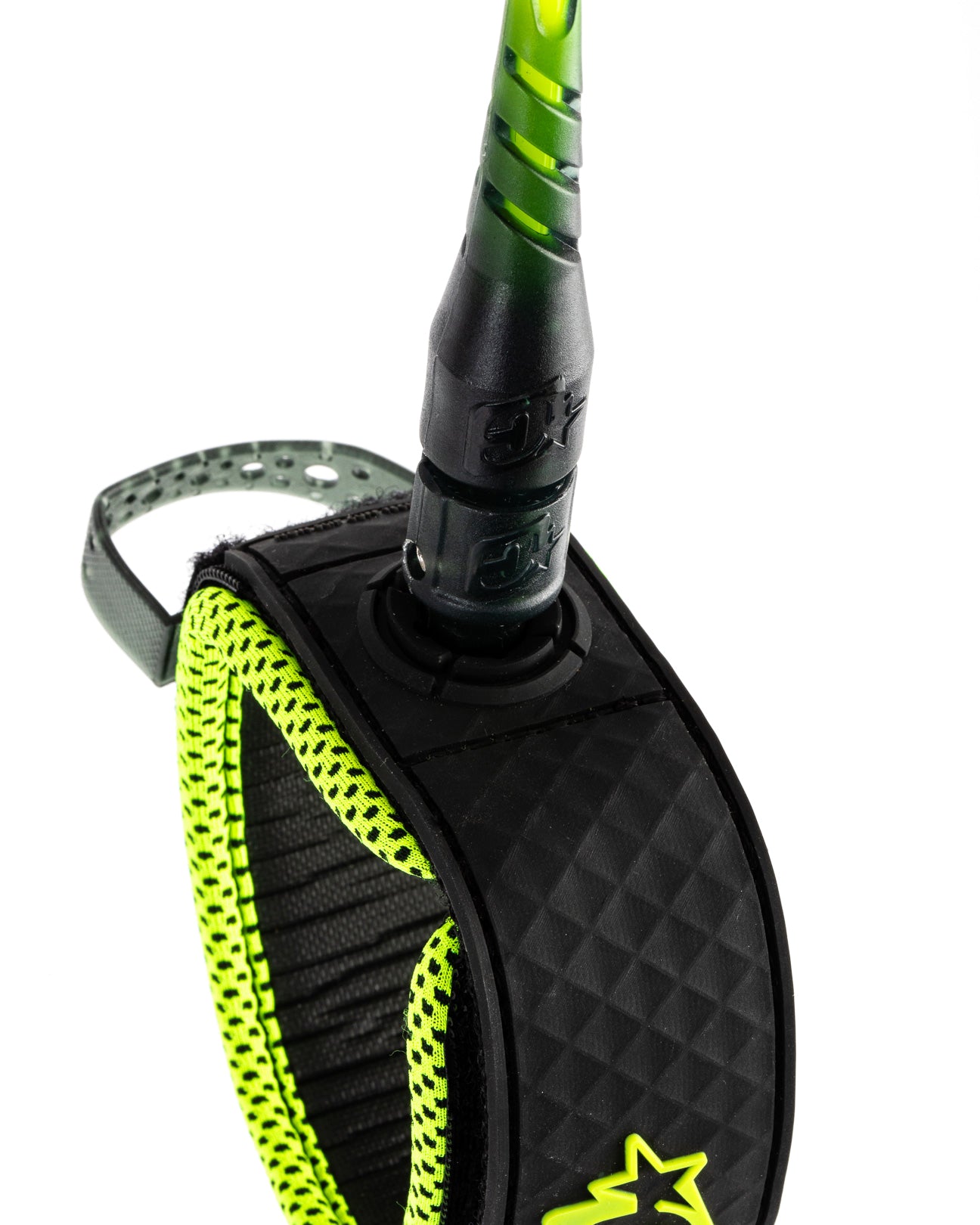 Creatures of Leisure Reliance Lite Leash Black-Lime 6ft0in