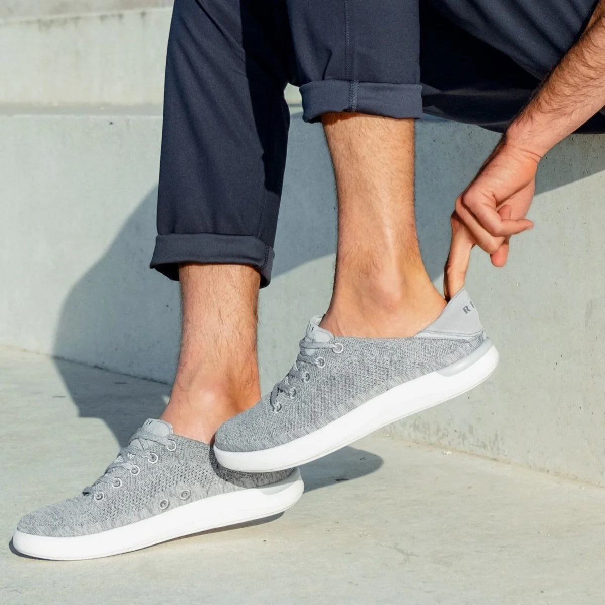 Reef Swellsole Neptune Mens Shoe Grey 9