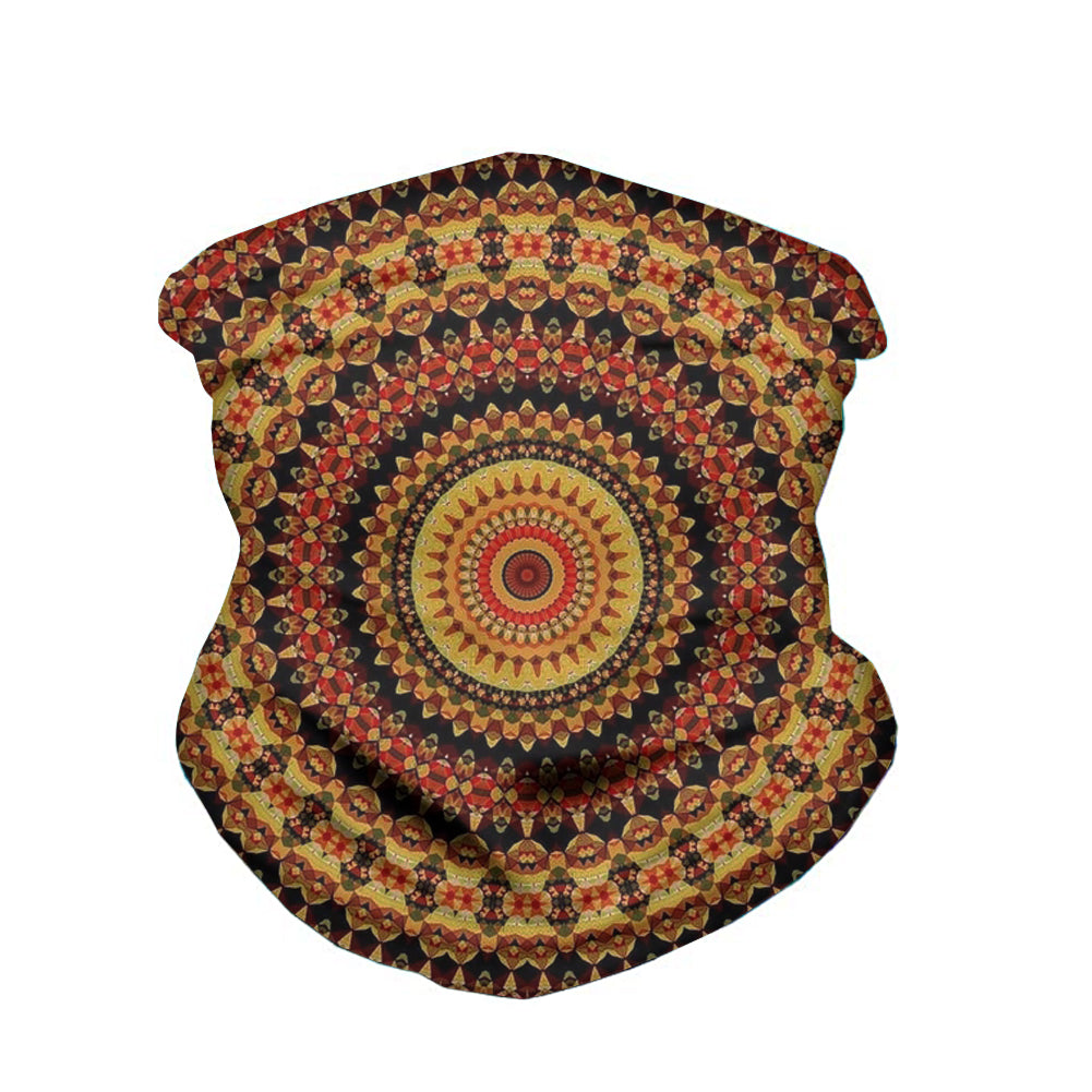 Island Water Sports Neck Gaiter, Sun Shield, Face Covering Mandala OS