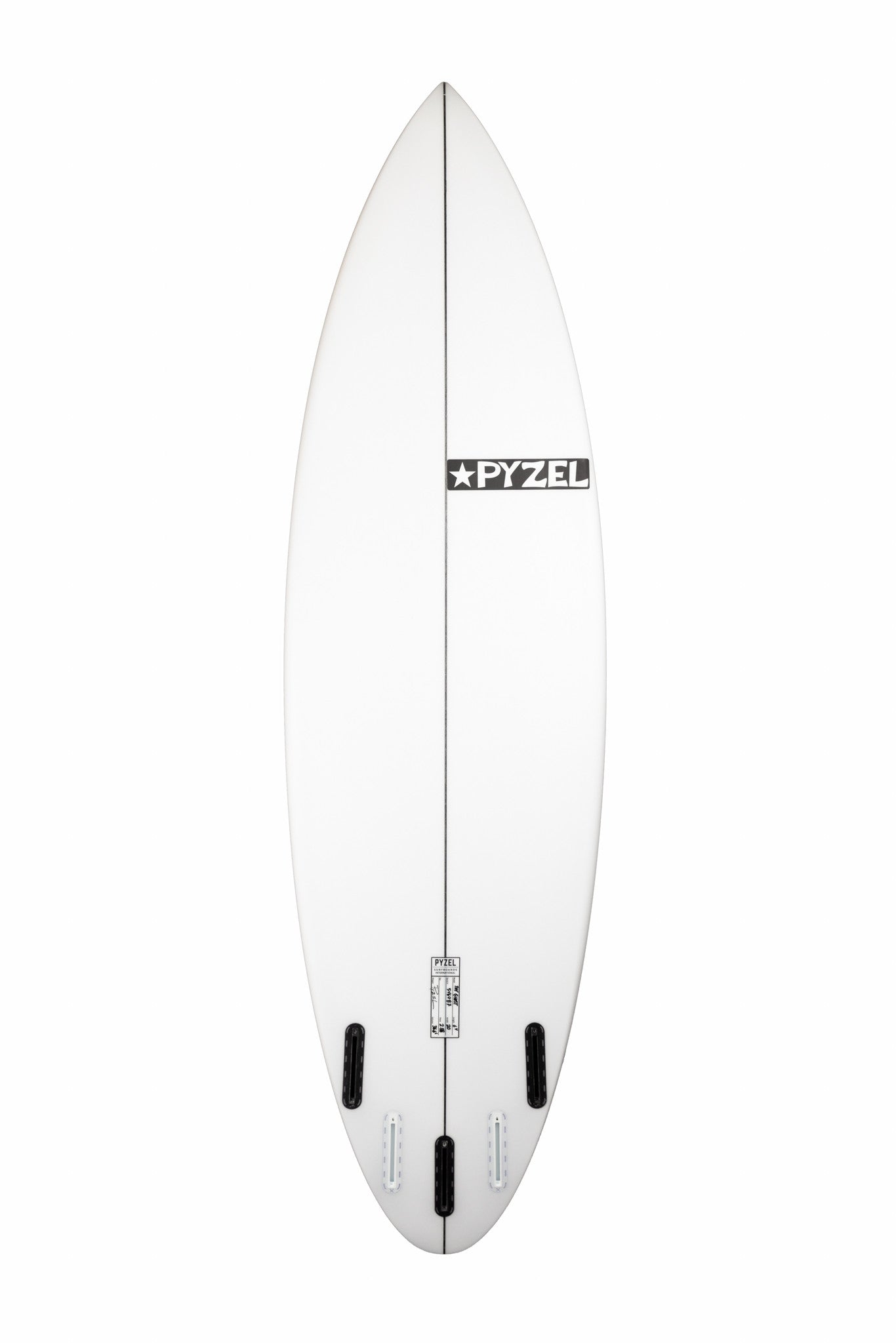 Pyzel Surfboards Ghost 5-Fin Future Fins 6ft0in