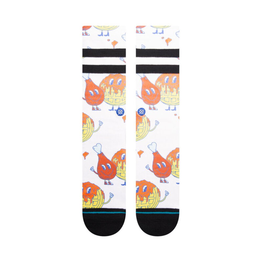 Stance Bock Bock Crew Sock WHT L