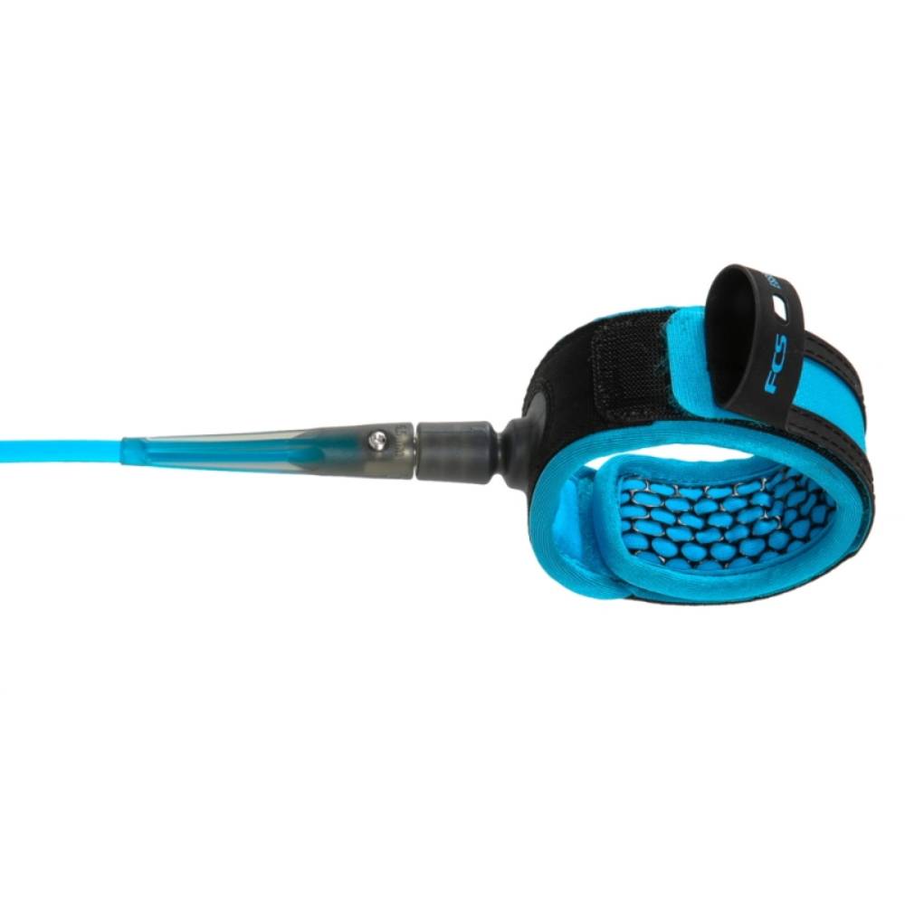 FCS Freedom Helix All Around Ankle Leash Blue-Black 9ft0in
