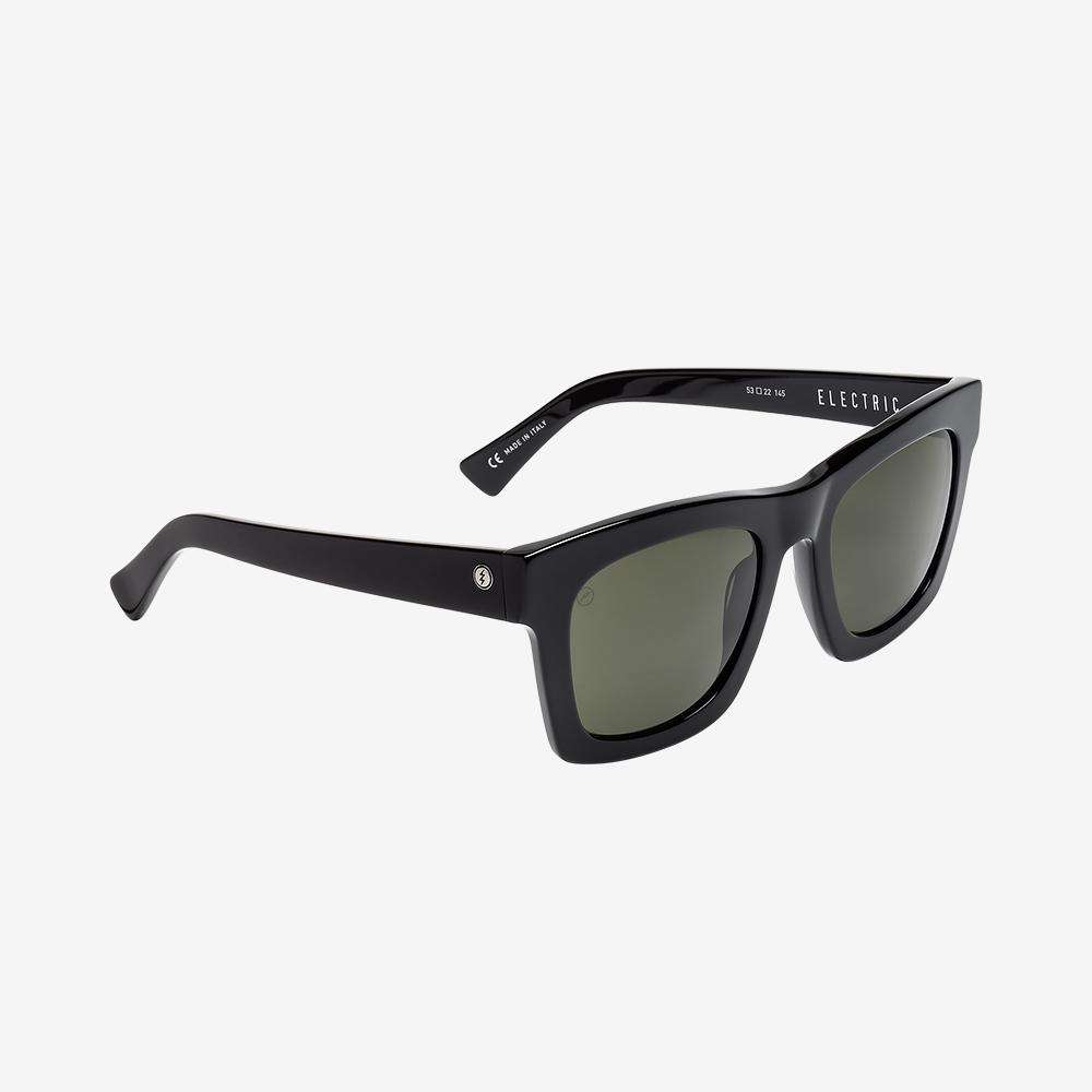 Electric Mini Crasher Polarized Sunglasses GlossBlack GreyPolar Square