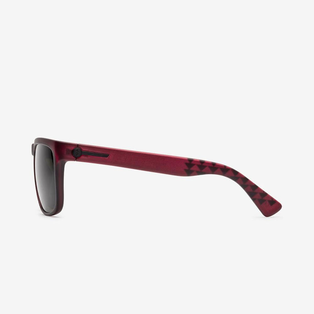 Electric Knoxville XL Polarized Sunglasses JM Boars Blood Grey Square