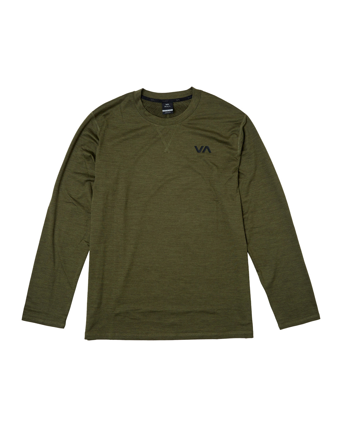 RVCA C-ABLE CREW NECK OLV S