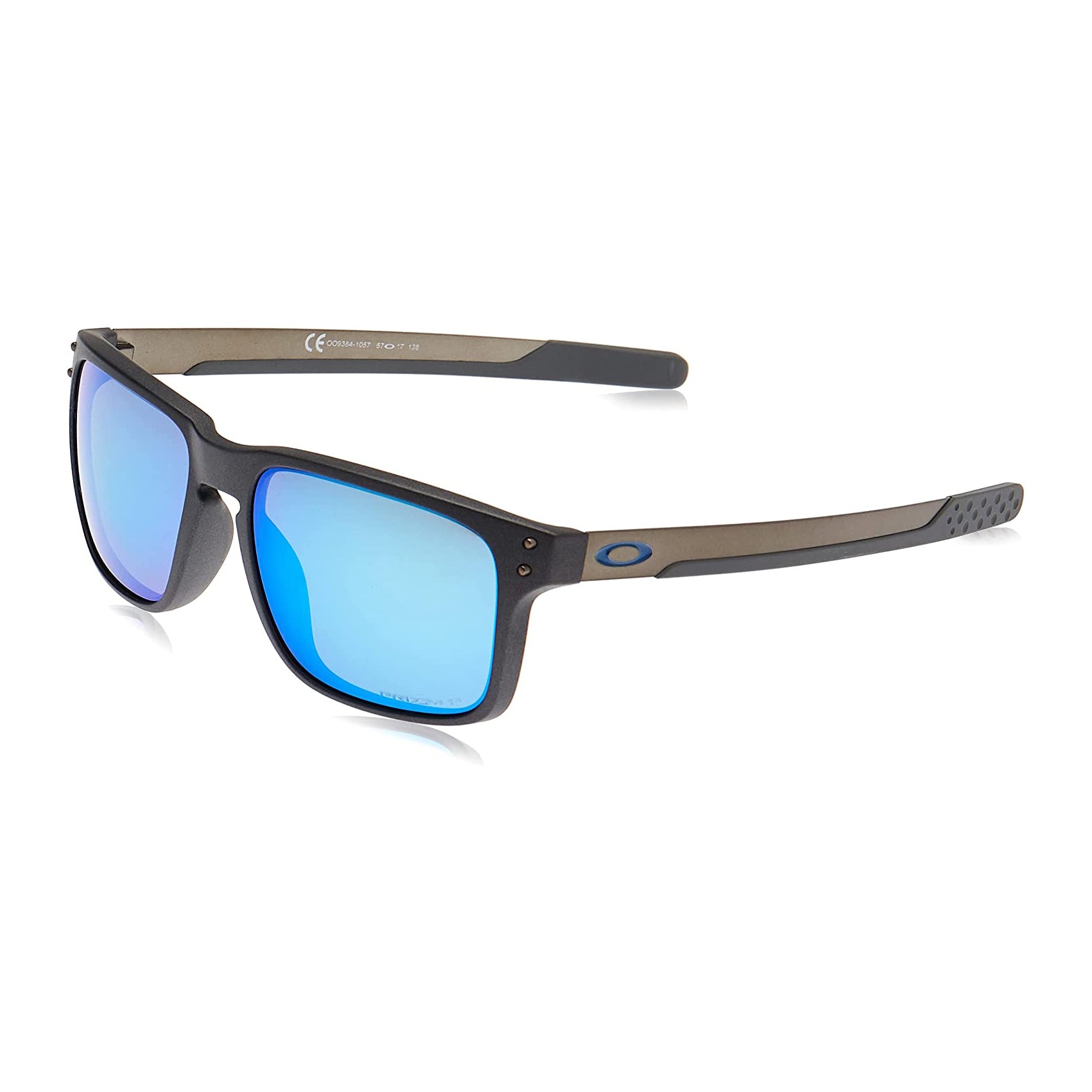 Oakley Holbrook Mix Polarized Sunglasses Steel PrizmSapphire Square