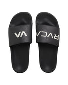 RVCA Sport Slide Mens Sandal BKW-Black-White 8
